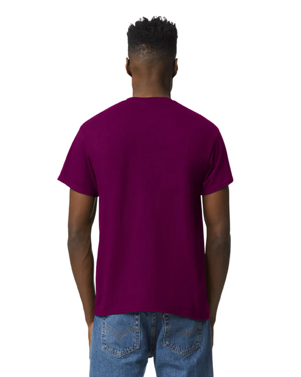 Gildan 8000 DryBlend - Maroon - Image 3