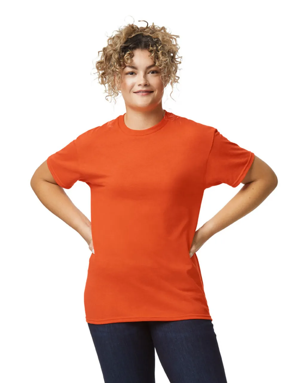 Gildan 8000 DryBlend - Orange - Image 2