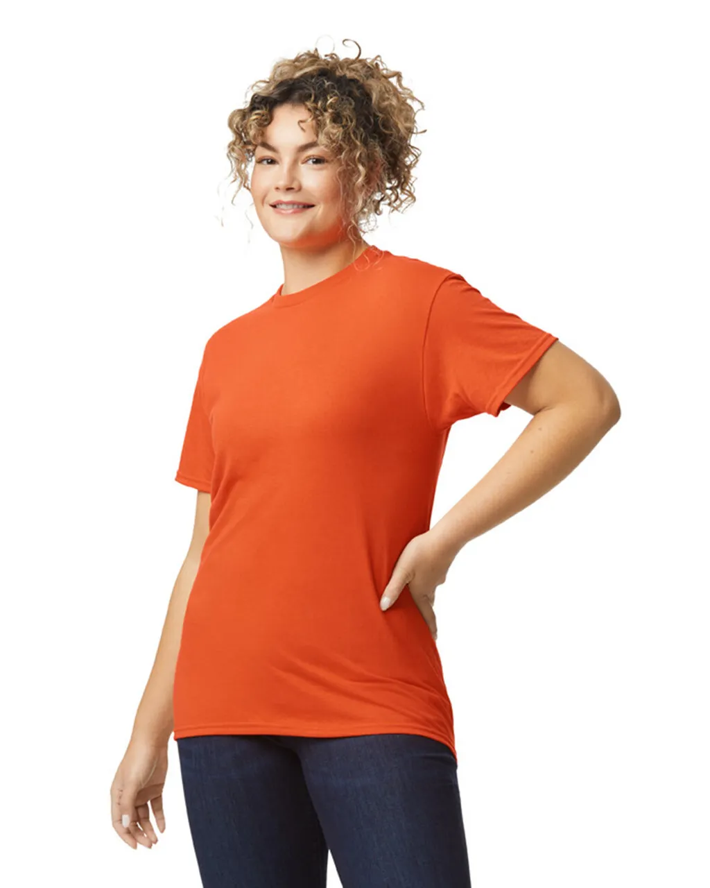 Gildan 8000 DryBlend - Orange - Image 3
