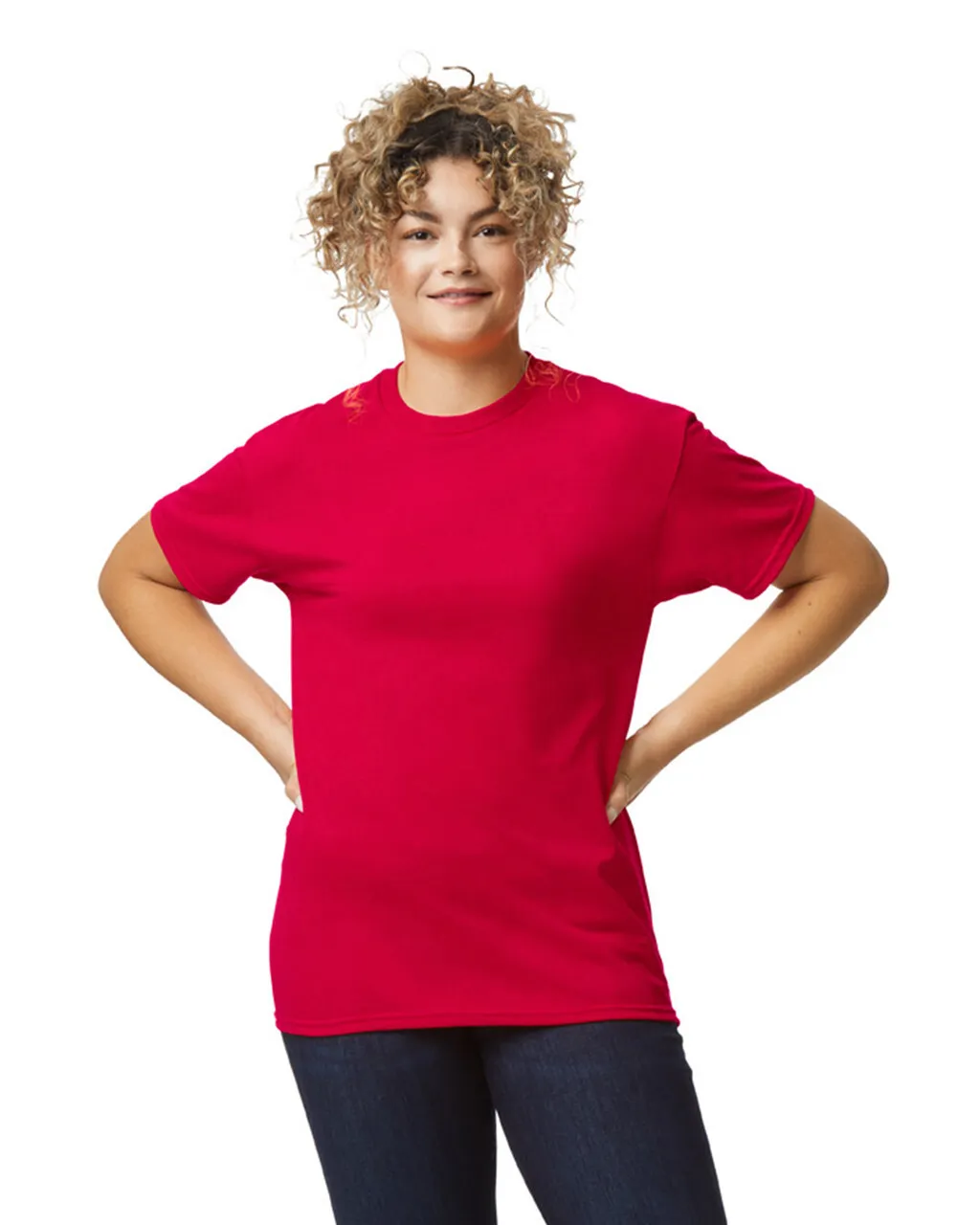 Gildan 8000 DryBlend - Red - Image 2