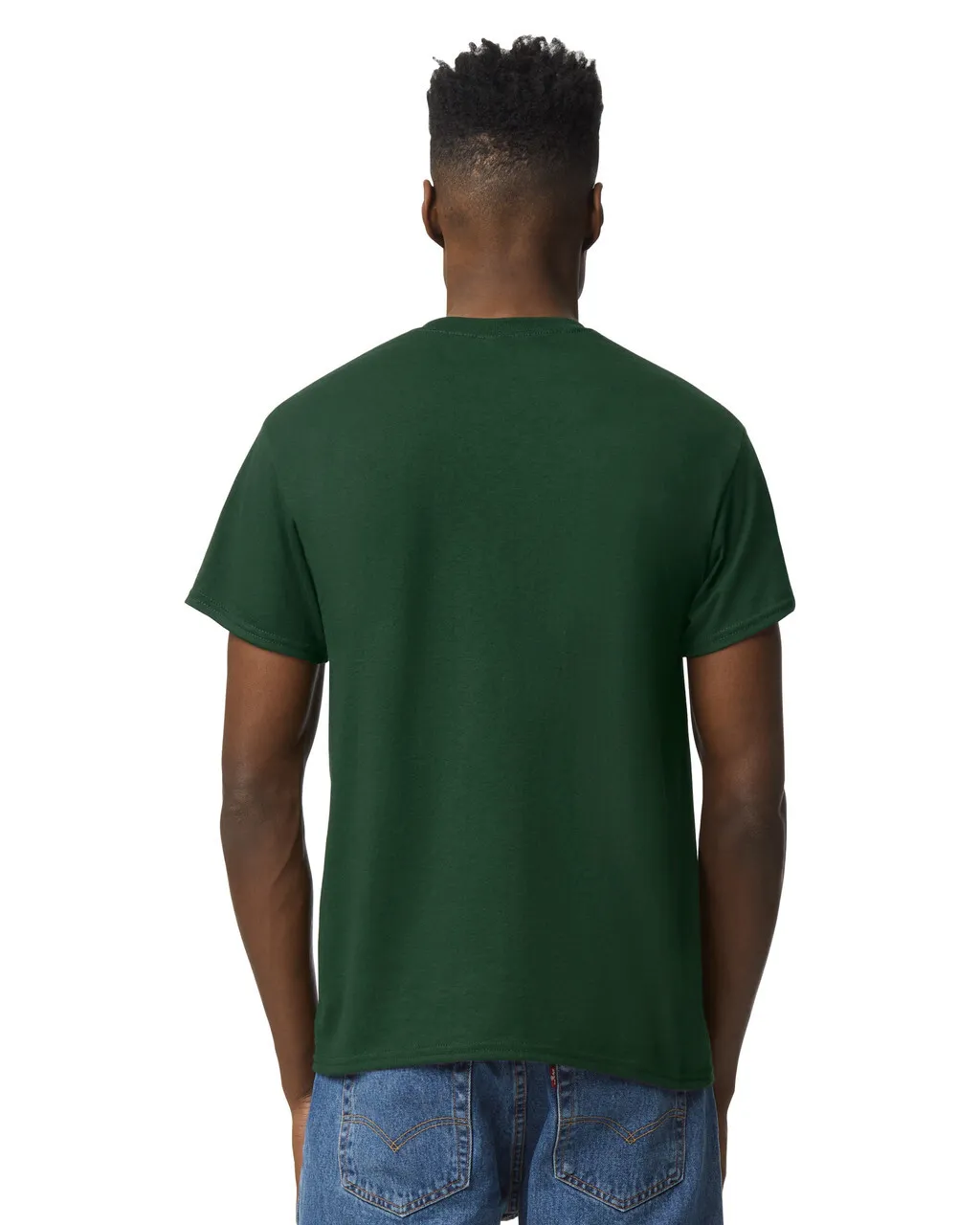 Gildan 8000 DryBlend - Sport Dark Green - Image 3