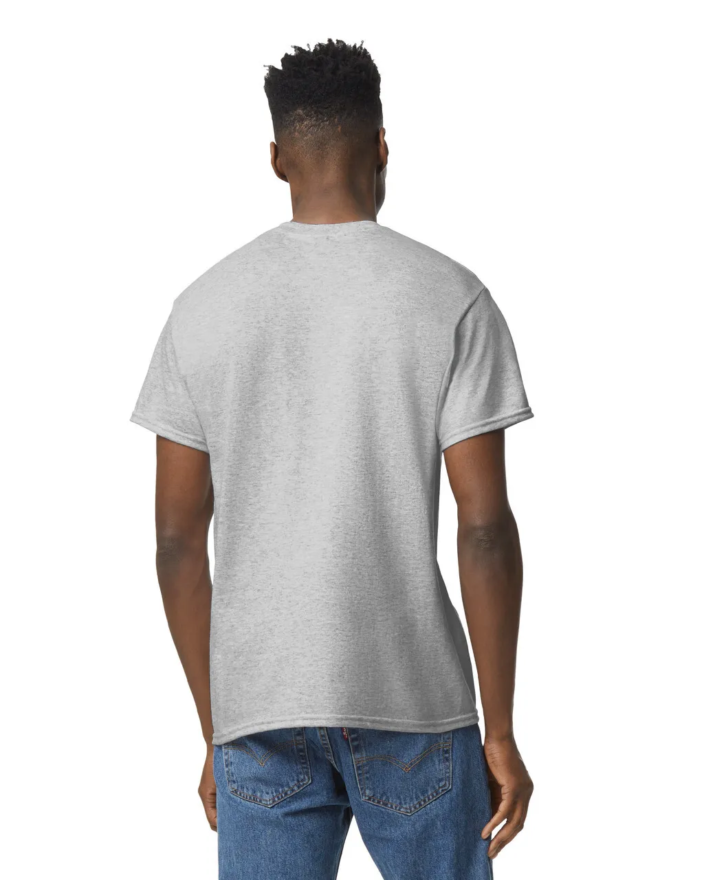 Gildan 8000 DryBlend - Sport Grey - Image 3