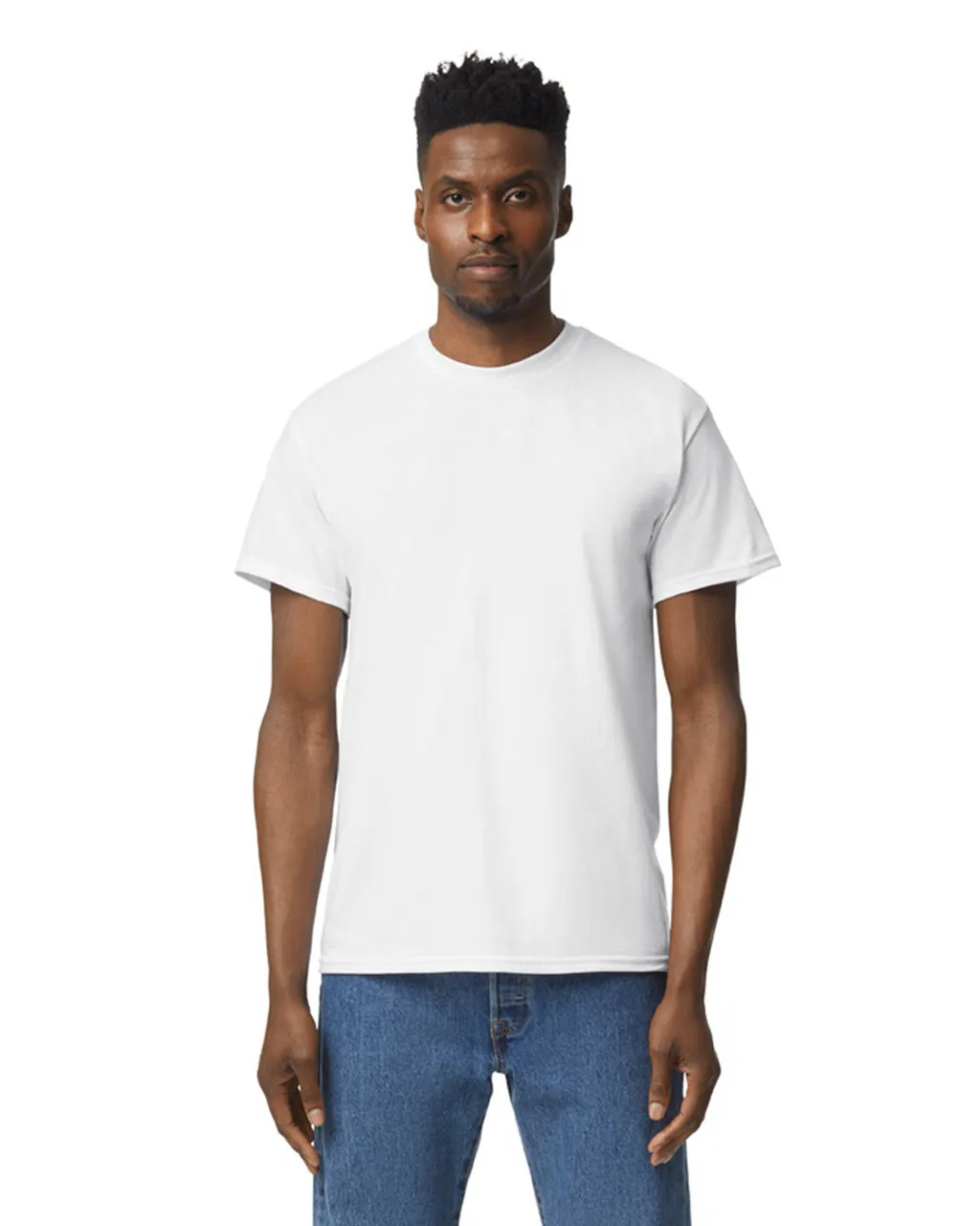 Gildan 8000 DryBlend - White - Image 2