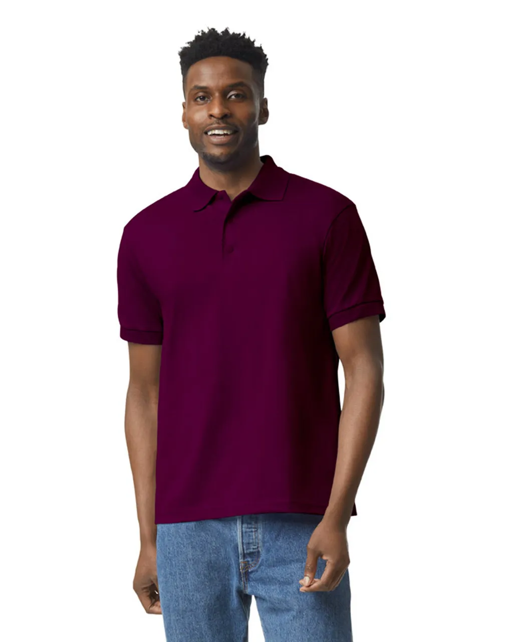Gildan 8800 Polo - Maroon