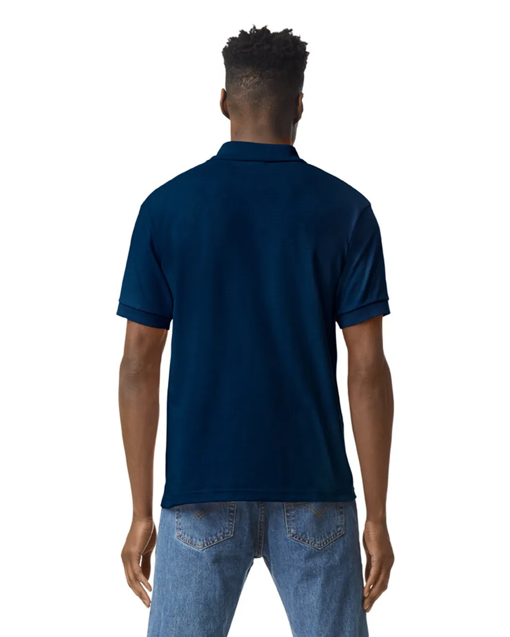 Gildan 8800 Polo - Navy - Image 2