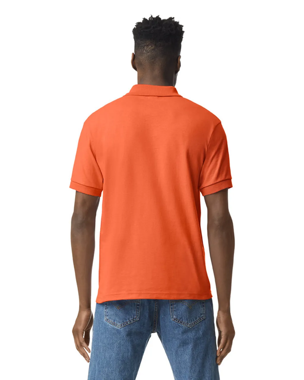 Gildan 8800 Polo - Orange - Image 2