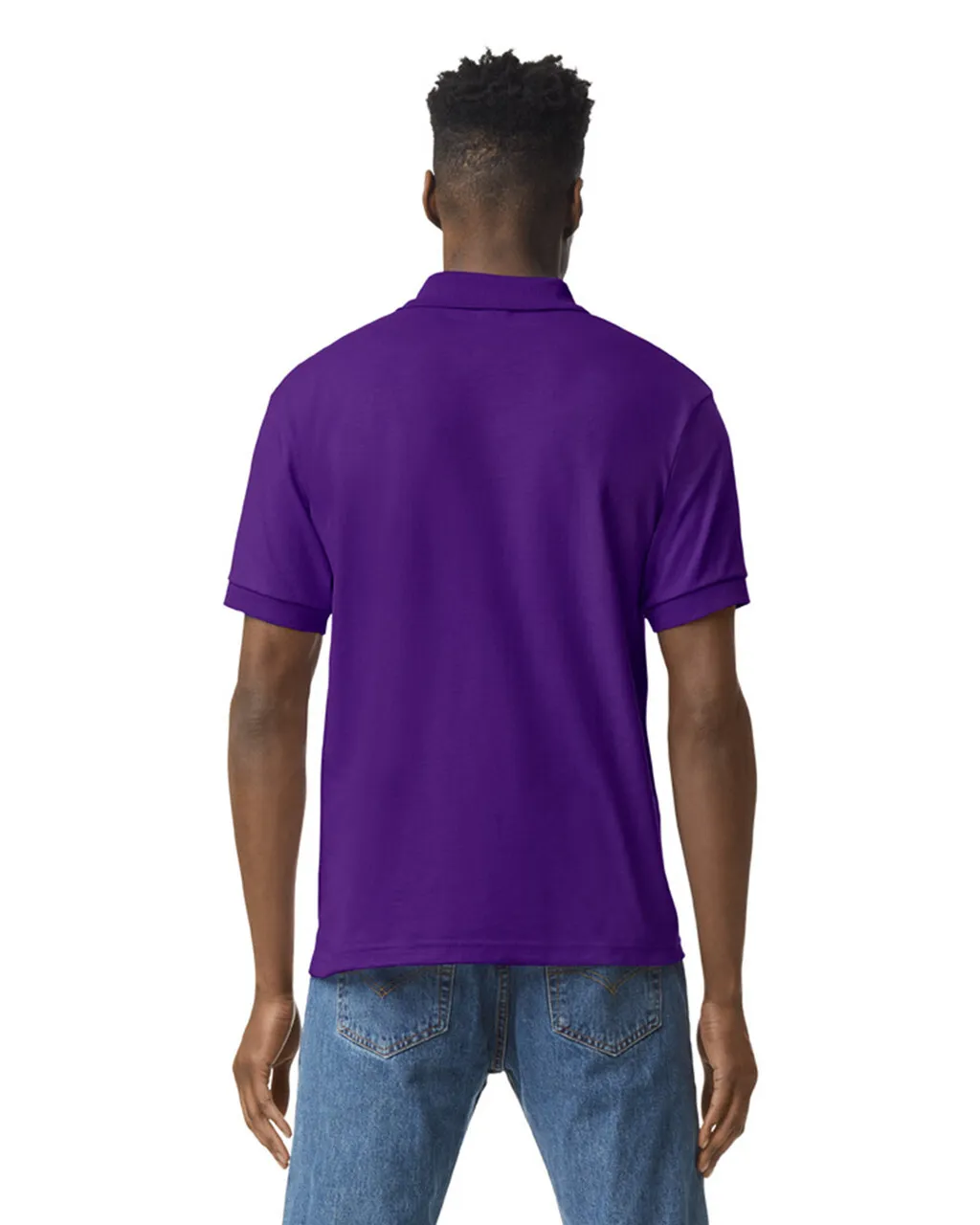 Gildan 8800 Polo - Purple - Image 2