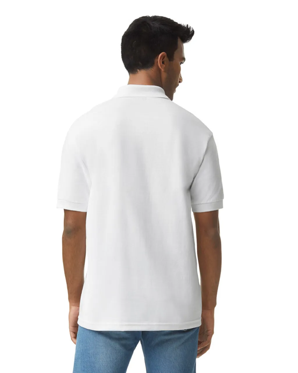 Gildan 8800 Polo - White - Image 2
