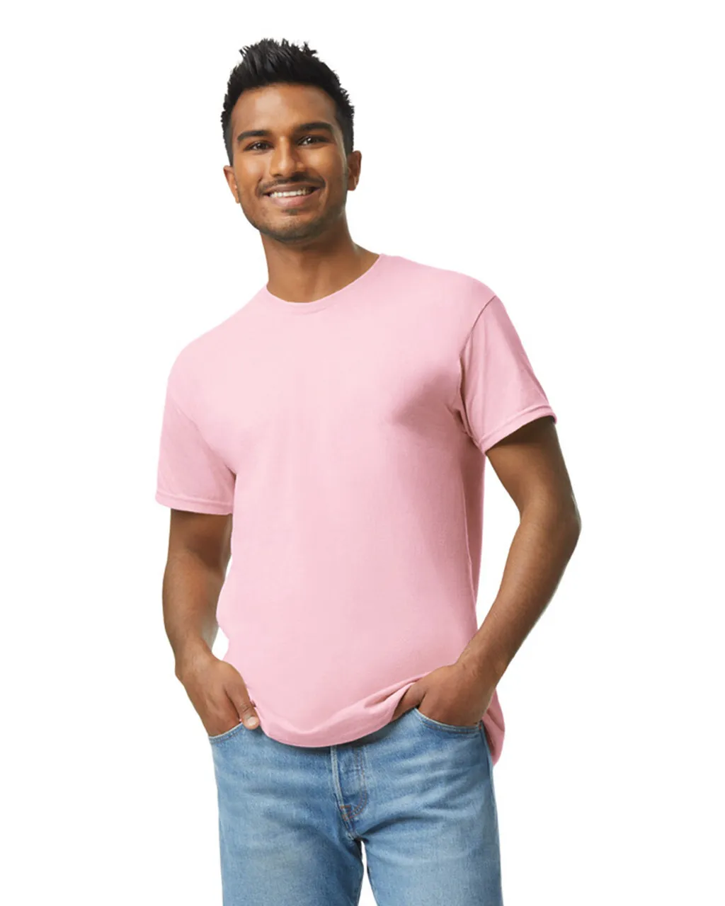 Gildan 5000 Adult Heavy Cotton - Light Pink