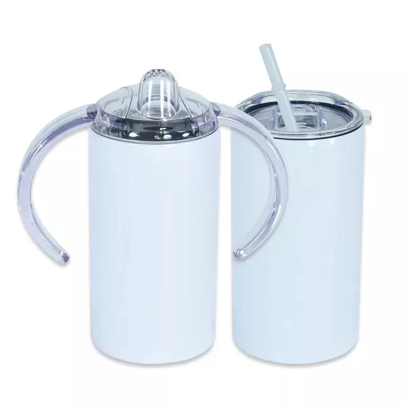 Kids Sippy Tumbler - White - Image 2