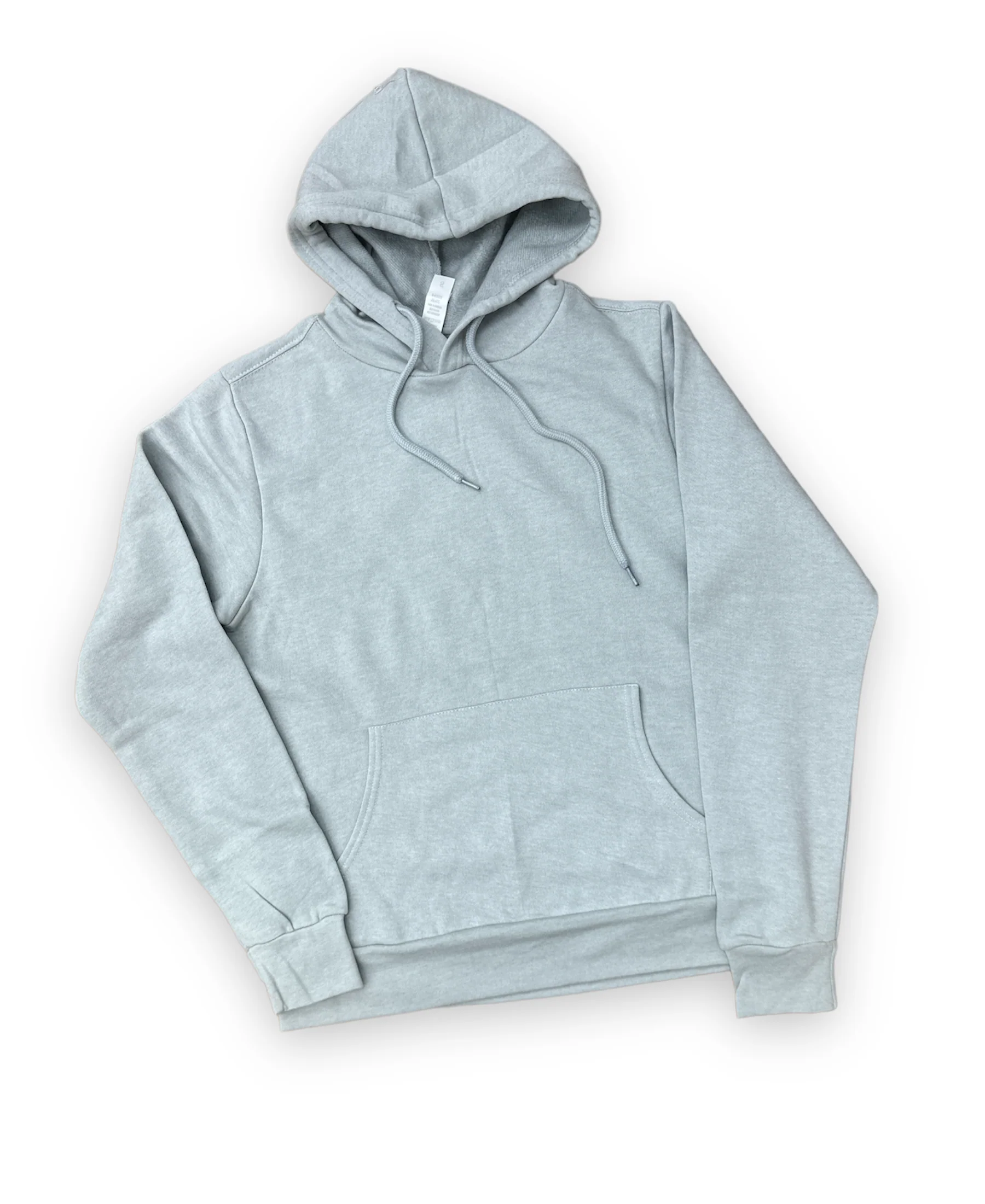 L&B  SUB 4202 PULLOVER-HEATHER GREY HOODIE