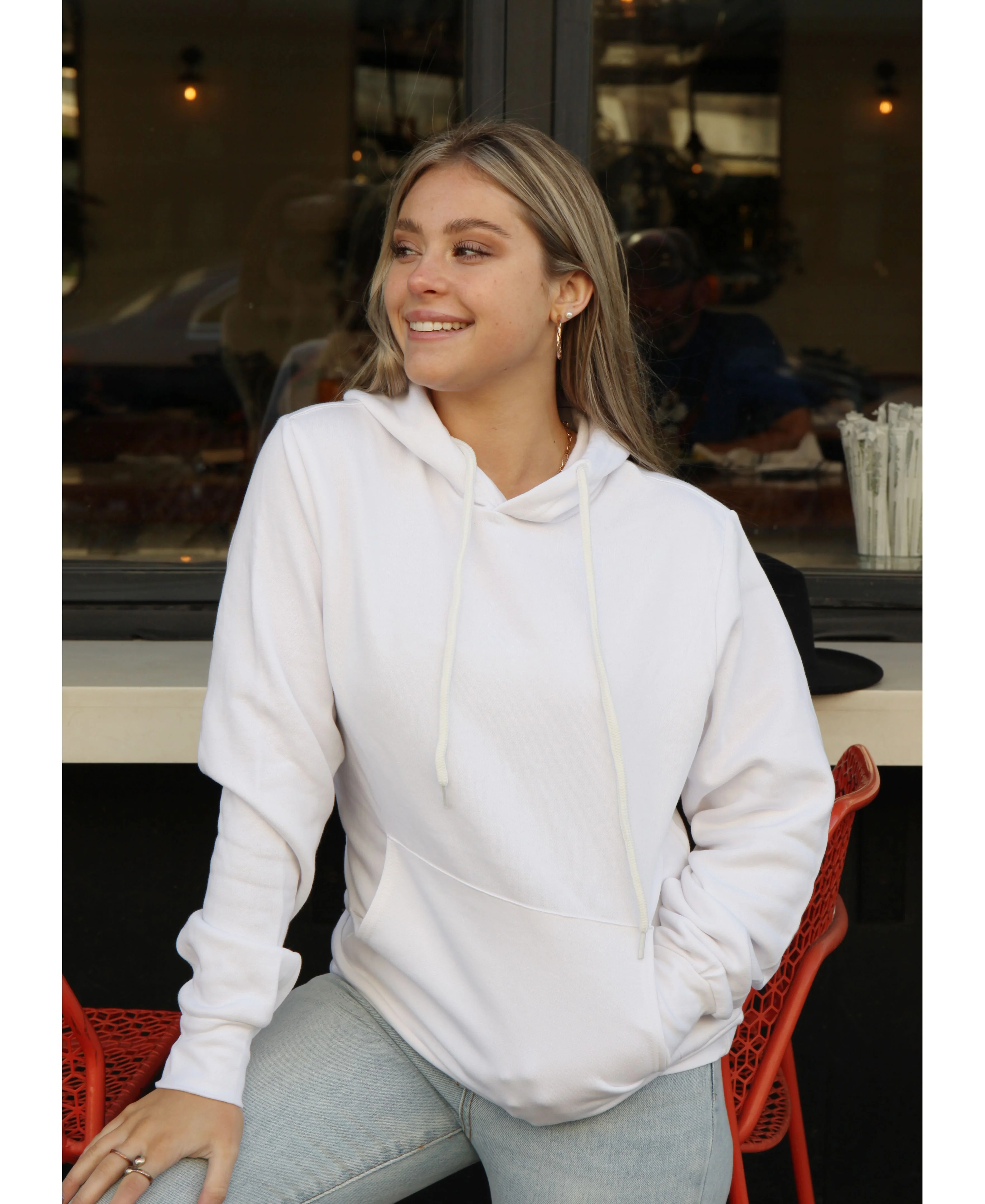L&B SUB 4202 PULLOVER- WHITE