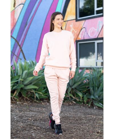 Lucky & Blessed Life 601 Joggers - Peach - Image 2