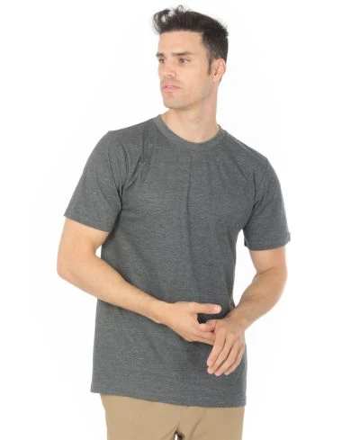 Lucky & Blessed Life 3142P Sublimation T-Shirt - Charcoal Heather