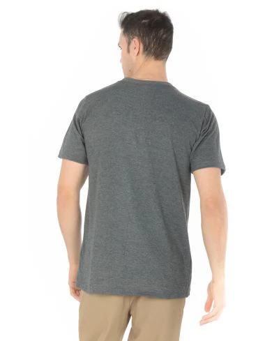 Lucky & Blessed Life 3142P Sublimation T-Shirt - Charcoal Heather - Image 3