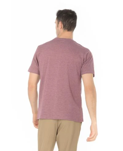Lucky & Blessed Life 3142P Sublimation T-Shirt - Heather Burgundy - Image 3