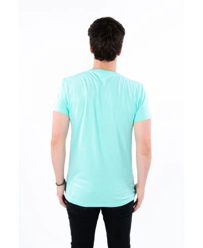 Lucky & Blessed Life 3142P Sublimation T-Shirt - Heather Mint - Image 3