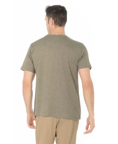Lucky & Blessed Life 3142P Sublimation T-Shirt - Heather Olive - Image 3