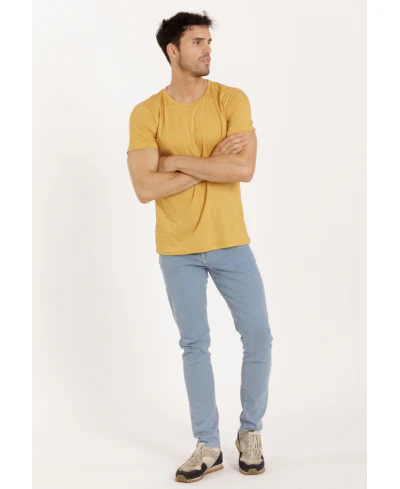 Lucky & Blessed Life 3142P Sublimation T-Shirt - Heather Turmeric