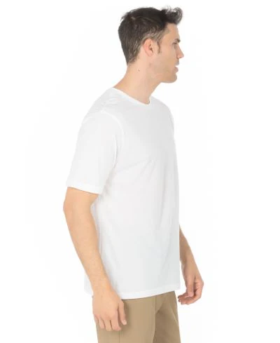 Lucky & Blessed Life 3142P Sublimation T-Shirt - Heather White - Image 2