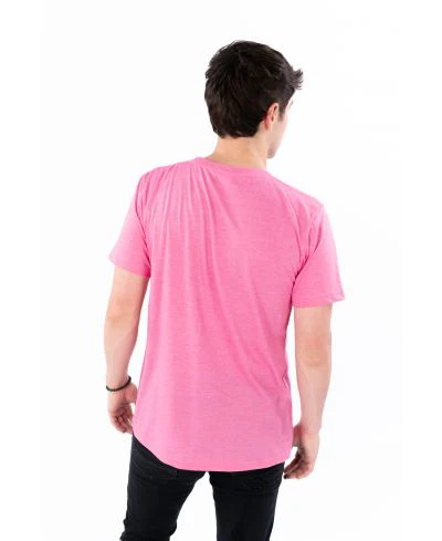 Lucky & Blessed Life 3142P Sublimation T-Shirt - Heather Pink - Image 3
