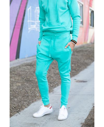Lucky & Blessed Life 601 Joggers - Turquoise - Image 3