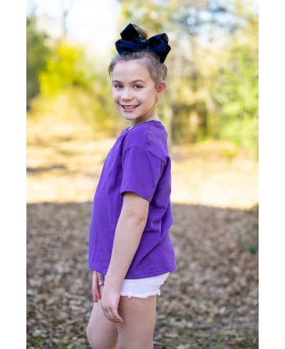 Lucky Friends 1304 Youth T-shirt - Purple