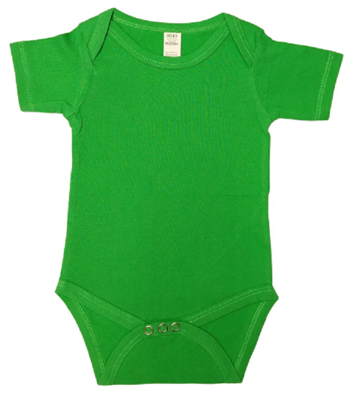 Lucky Friends 701 Baby Onesie - Kelly Green