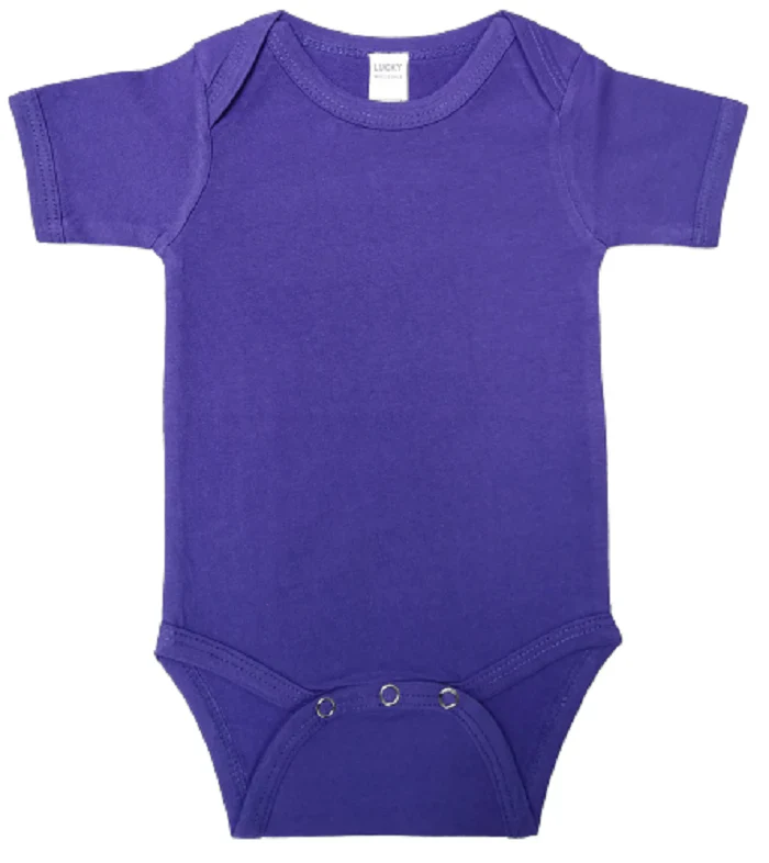 Lucky Friends 701 Baby Onesie - Purple - Image 2