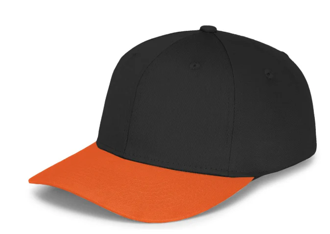 Panel Caps 6204 - Black/Orange