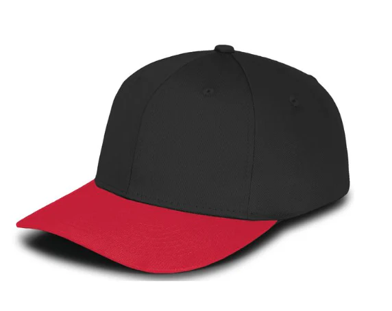 Panel Caps 6204 - Black/Red