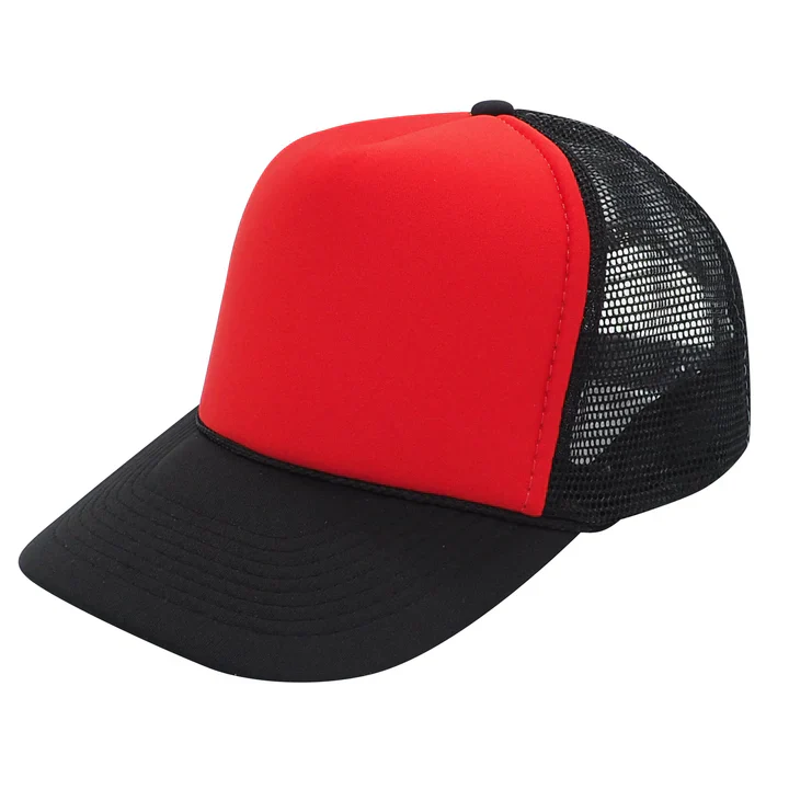 Trucker Hats - Black/Red
