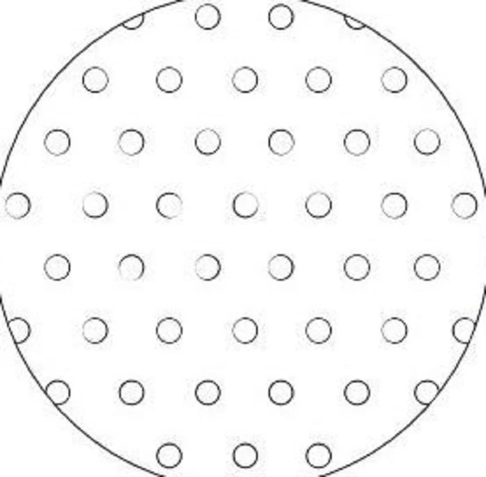 Vent Hole Vinyl - White